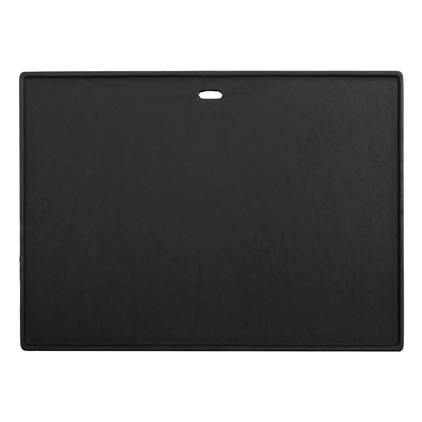 Gusseisen Grillplatte mit glatter Seite nach oben