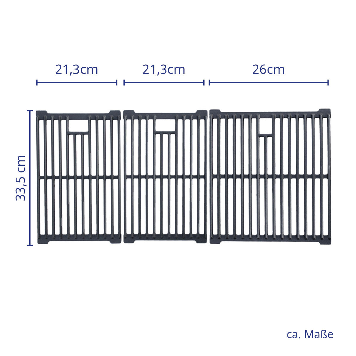 Grillrost-Set für BASIC 6+1 Gasgrill