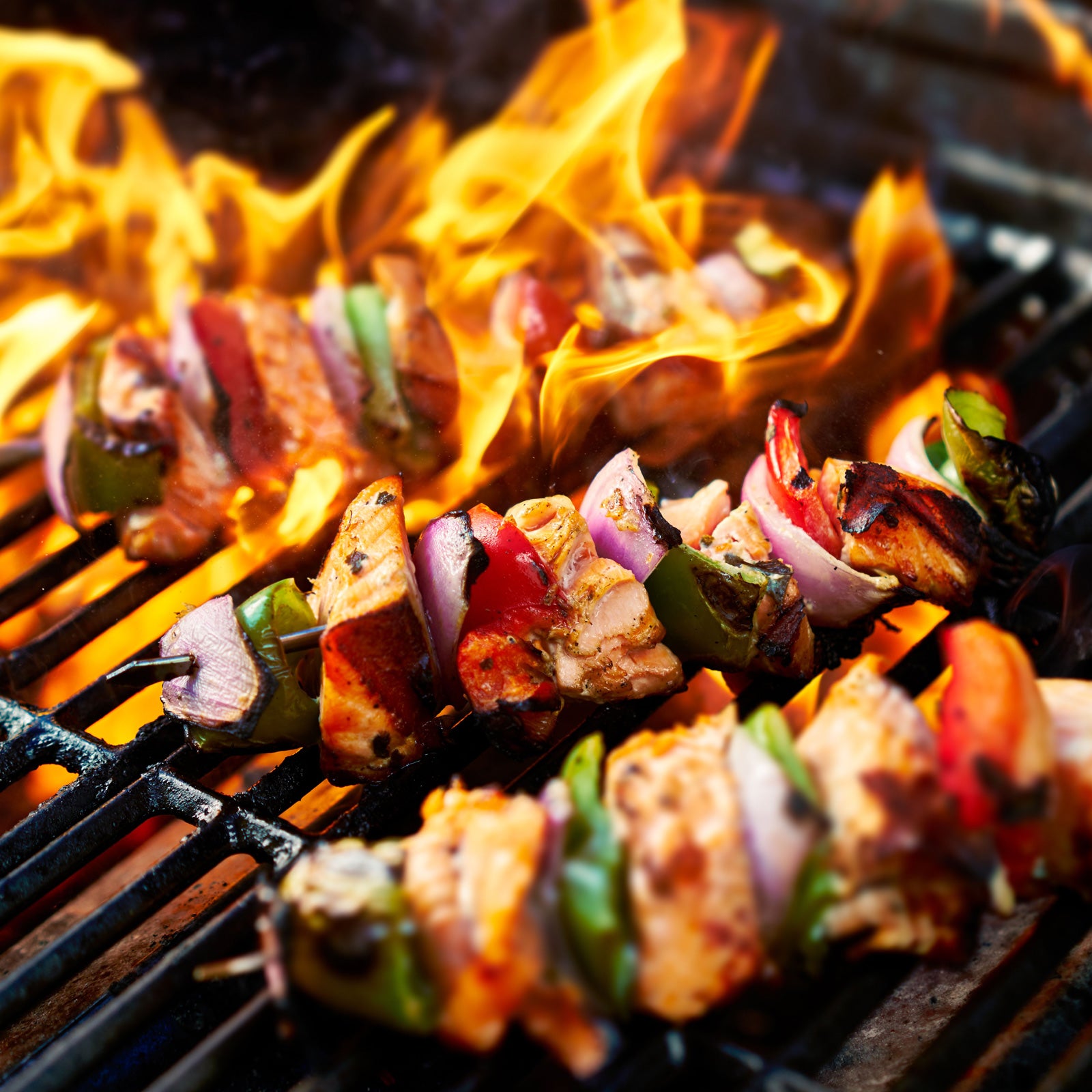 Set Gusseisen-Rost für COMPACT 3+0 Gasgrill