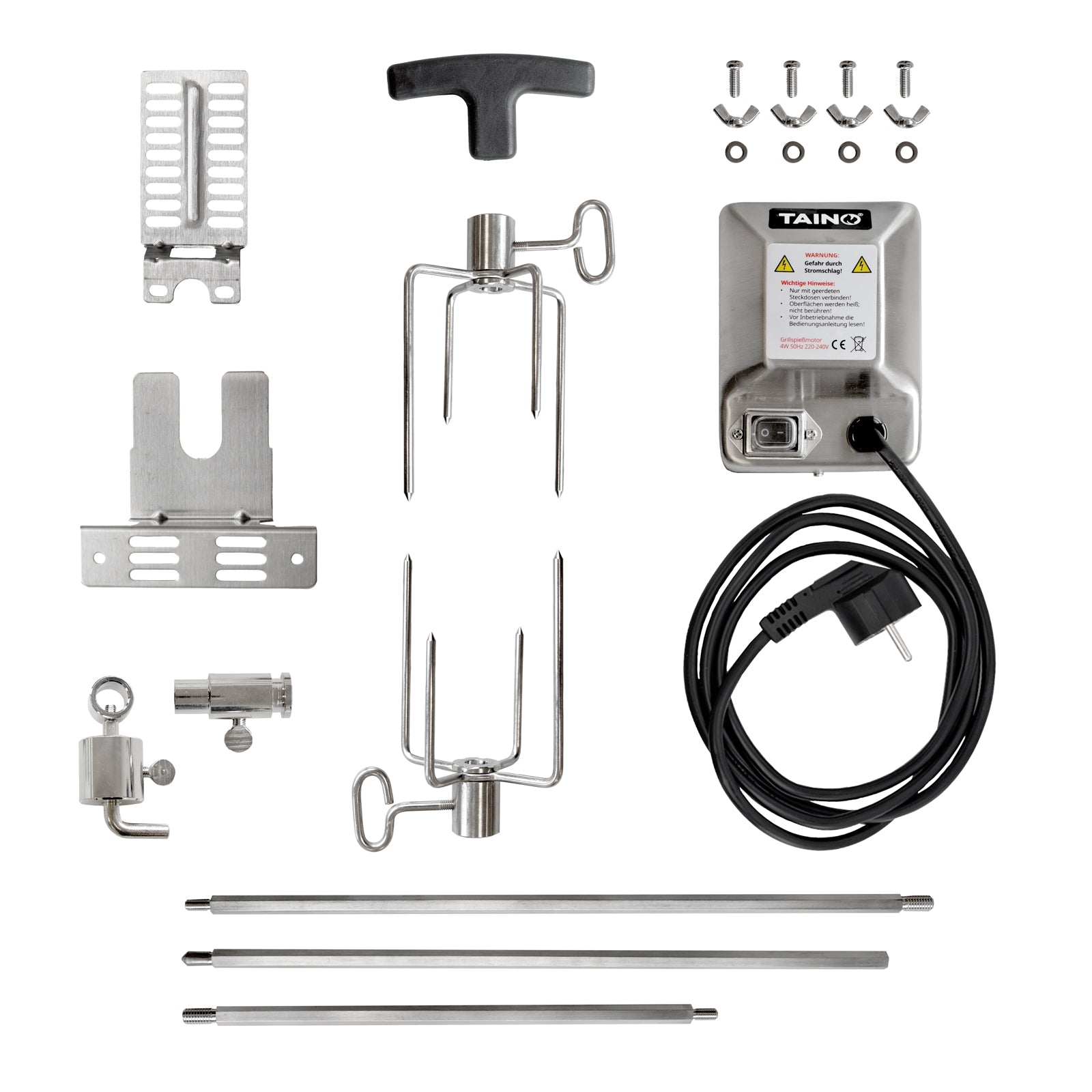 TAINO Universal Drehspieß für Gasgrill 2-Brenner 3-Brenner - 2