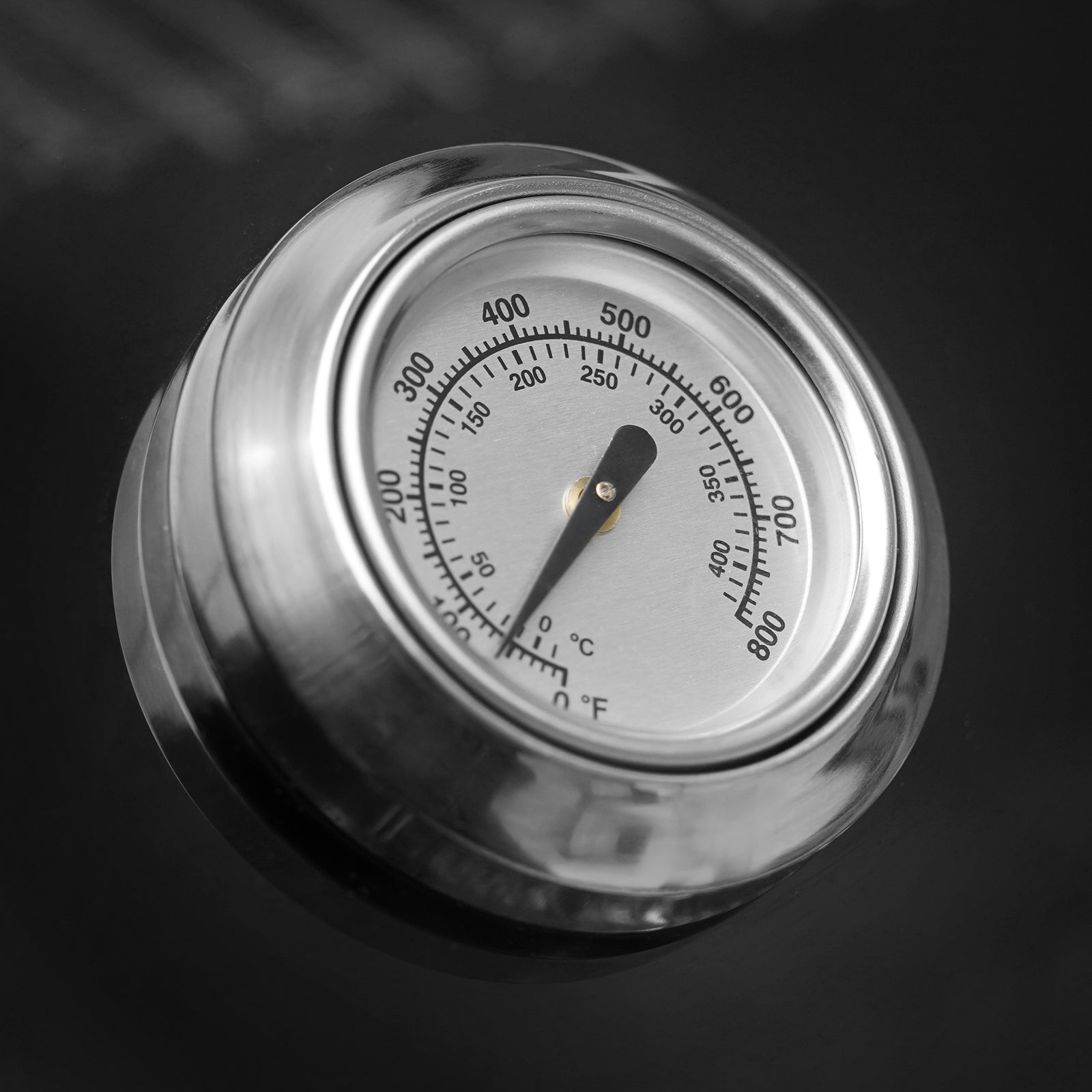 TAINO PLATINUM YAMARA DARK 6+2 Gas Grill 6-Brenner - Detail Thermometer