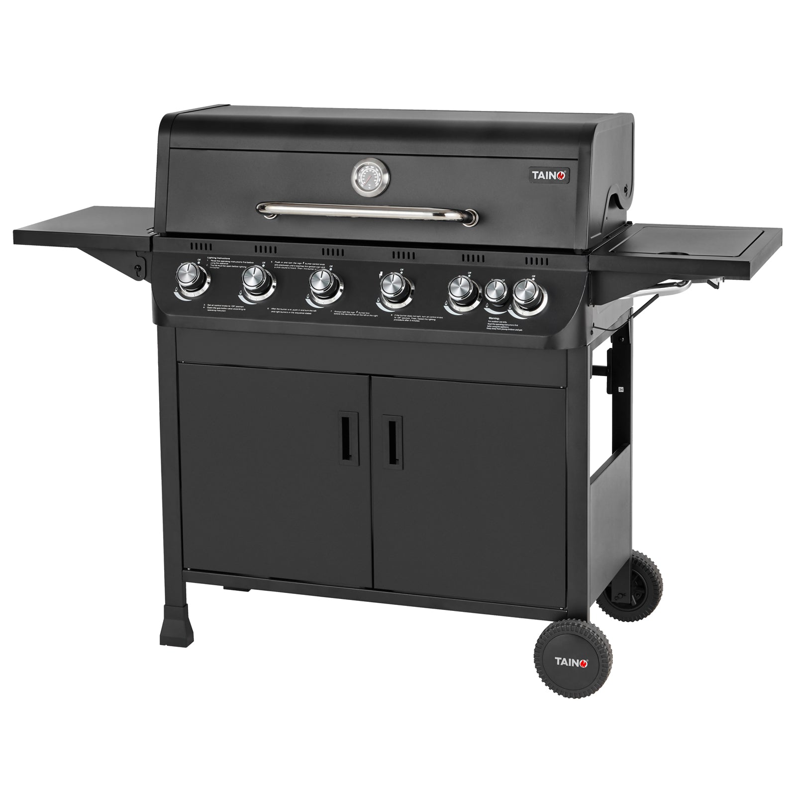 BRANDO 6+1 Gasgrill