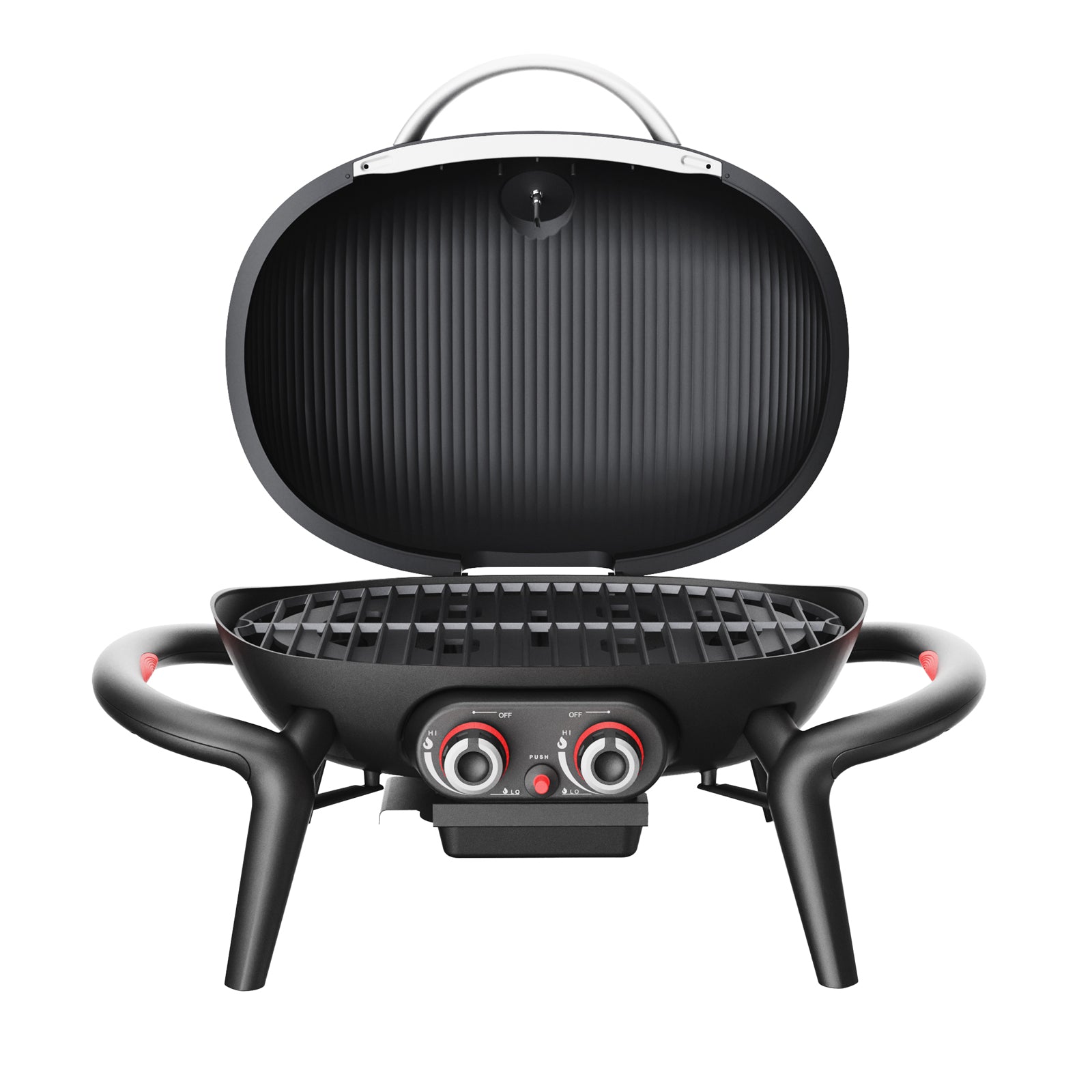 TAINO KENAI Gas Tischgrill - Deckel mit Griff