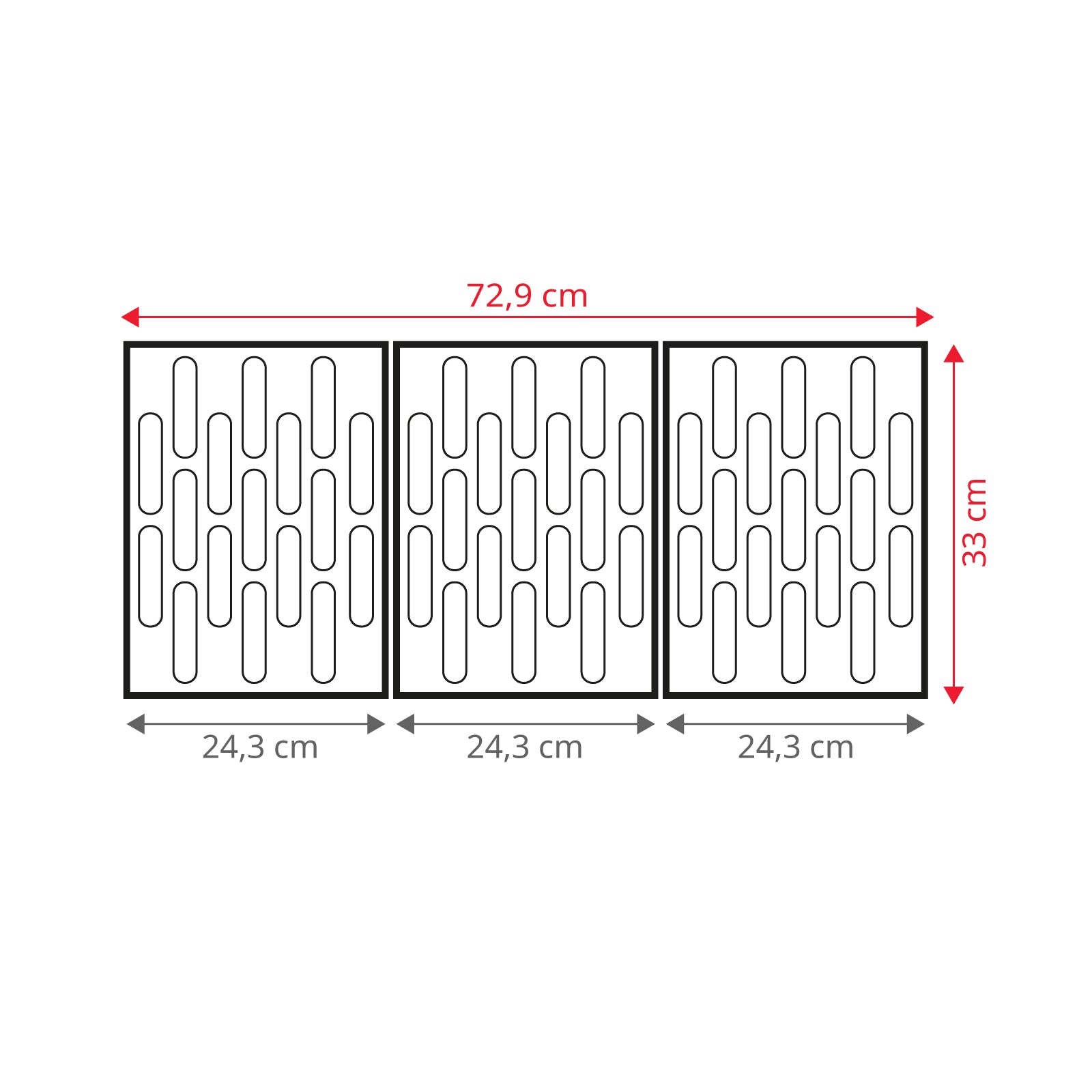 Set BASIC 6+1 Gasgrill + Abdeckhaube + Gasregler