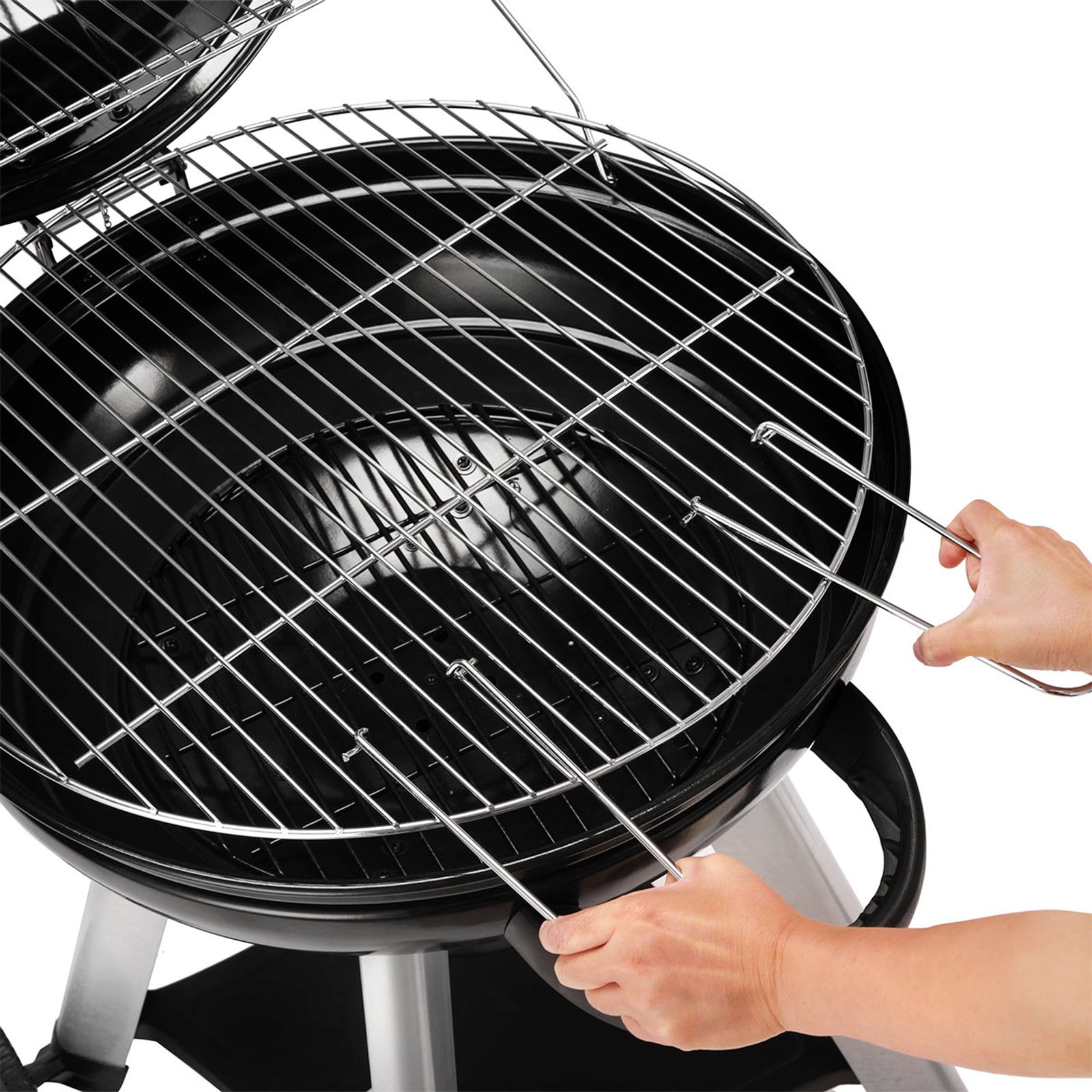 TAINO NEO Kugelgrill Detailansicht Grillrost mit Griffen