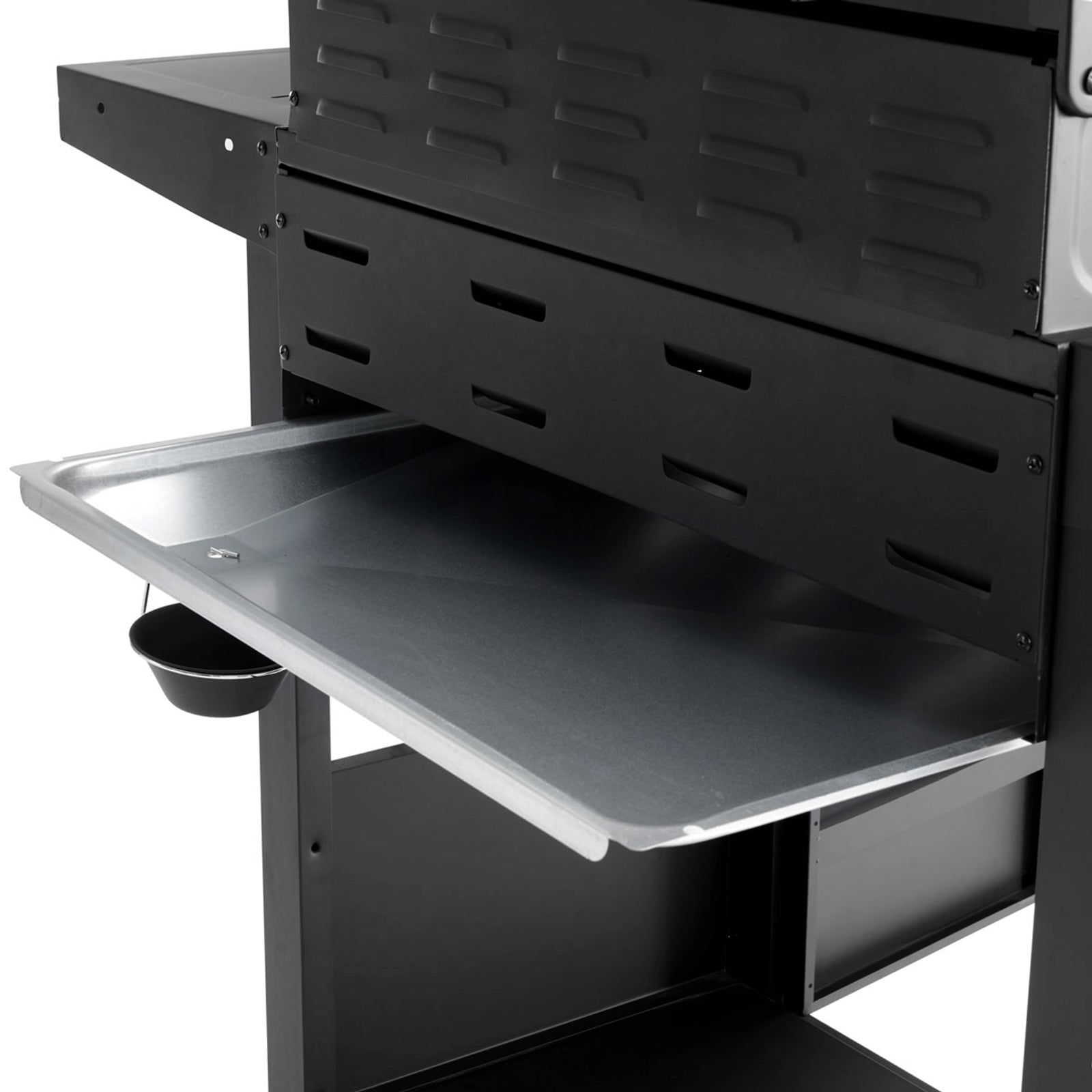 TAINO Red 4+1 - 4-Brenner Gasgrill mit Kochplatte - Detailansicht Fettwanne