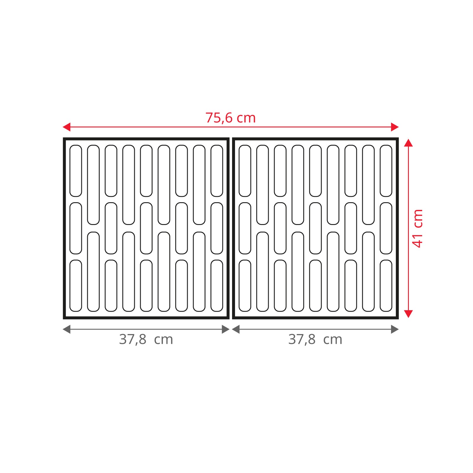 Set RED 6+1 Gasgrill + Abdeckhaube + Gasregler