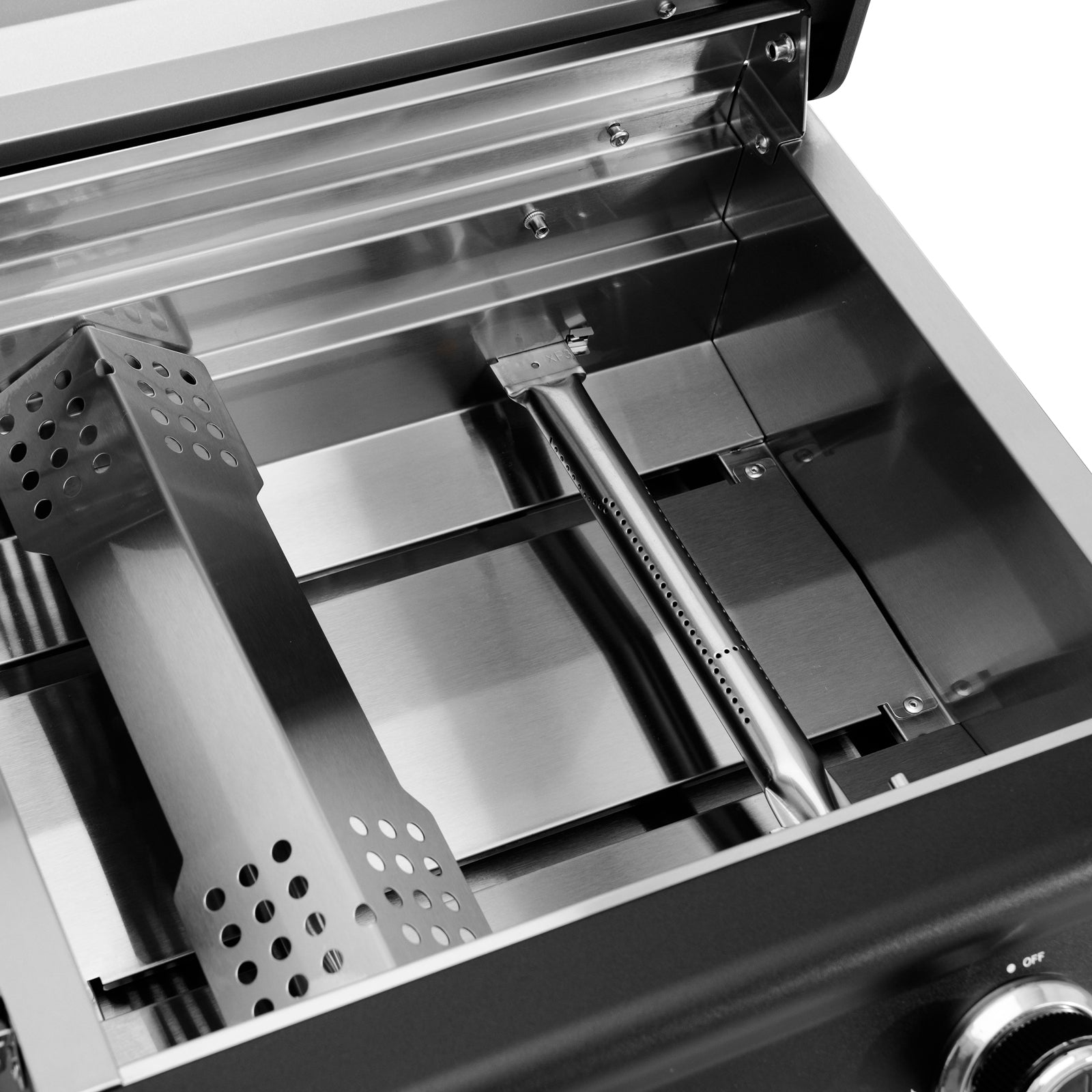 Set PLATINUM COMPACT DARK Tischgrill + Abdeckhaube + Gasregler