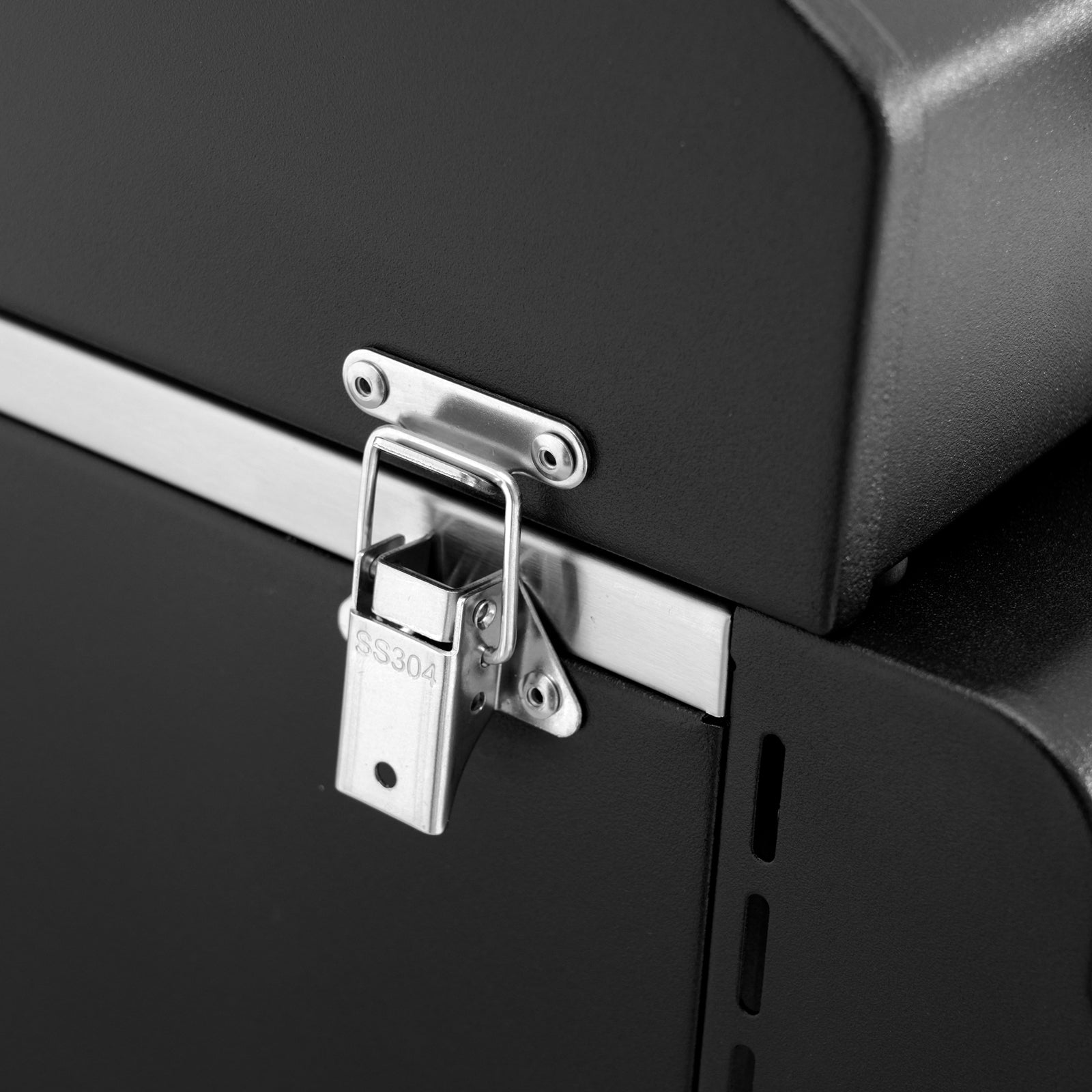 Set PLATINUM COMPACT DARK Tischgrill + Abdeckhaube + Gasregler