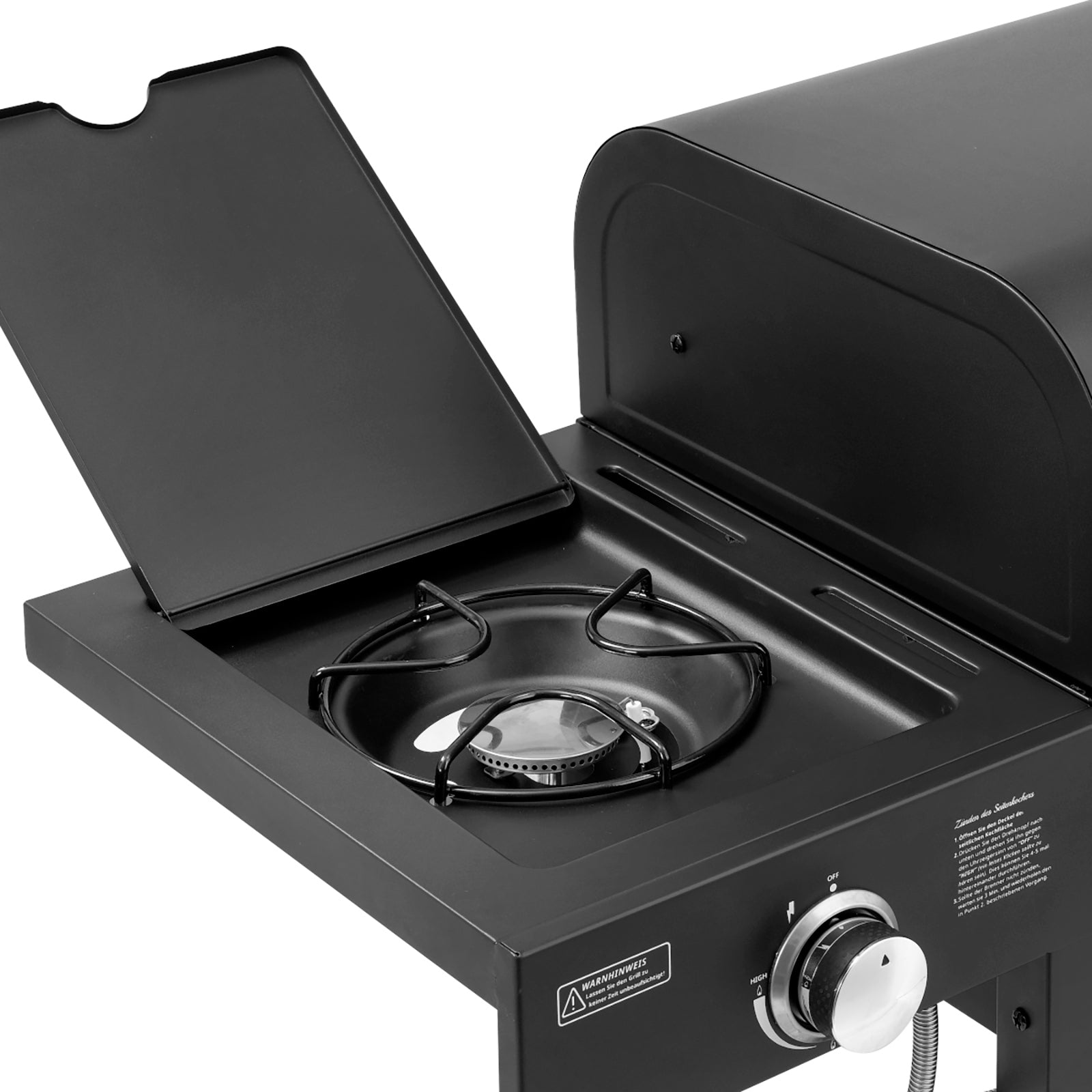 TAINO HERO DUO - Seitentisch mit Kochplatte