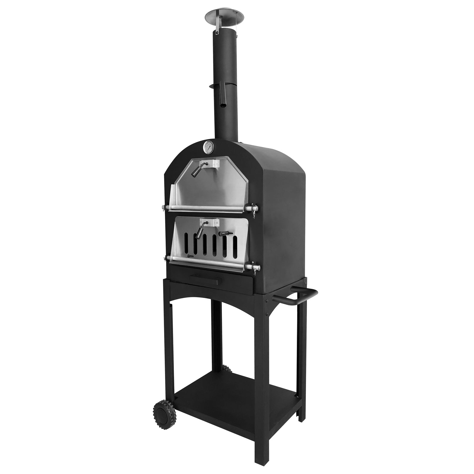 TAINO Outdoor Pizzaofen - Grillofen für den Garten - Totale