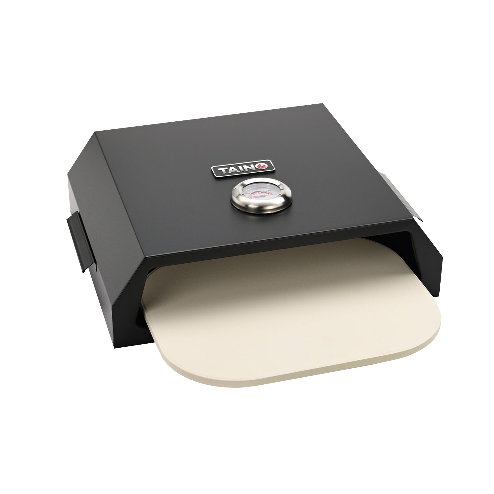 Set Pizzabox Schwarz + Pizzaschneider