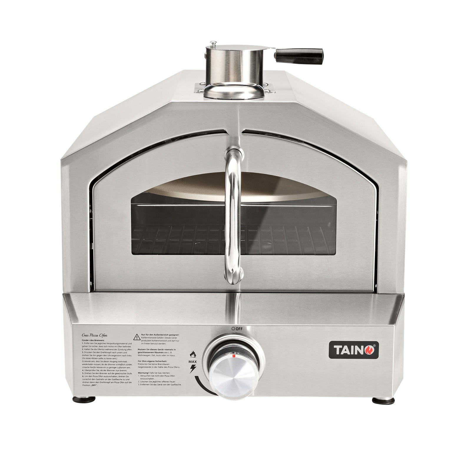 Set Pizzaofen Django + Gasdruckminderer (93570+90007)