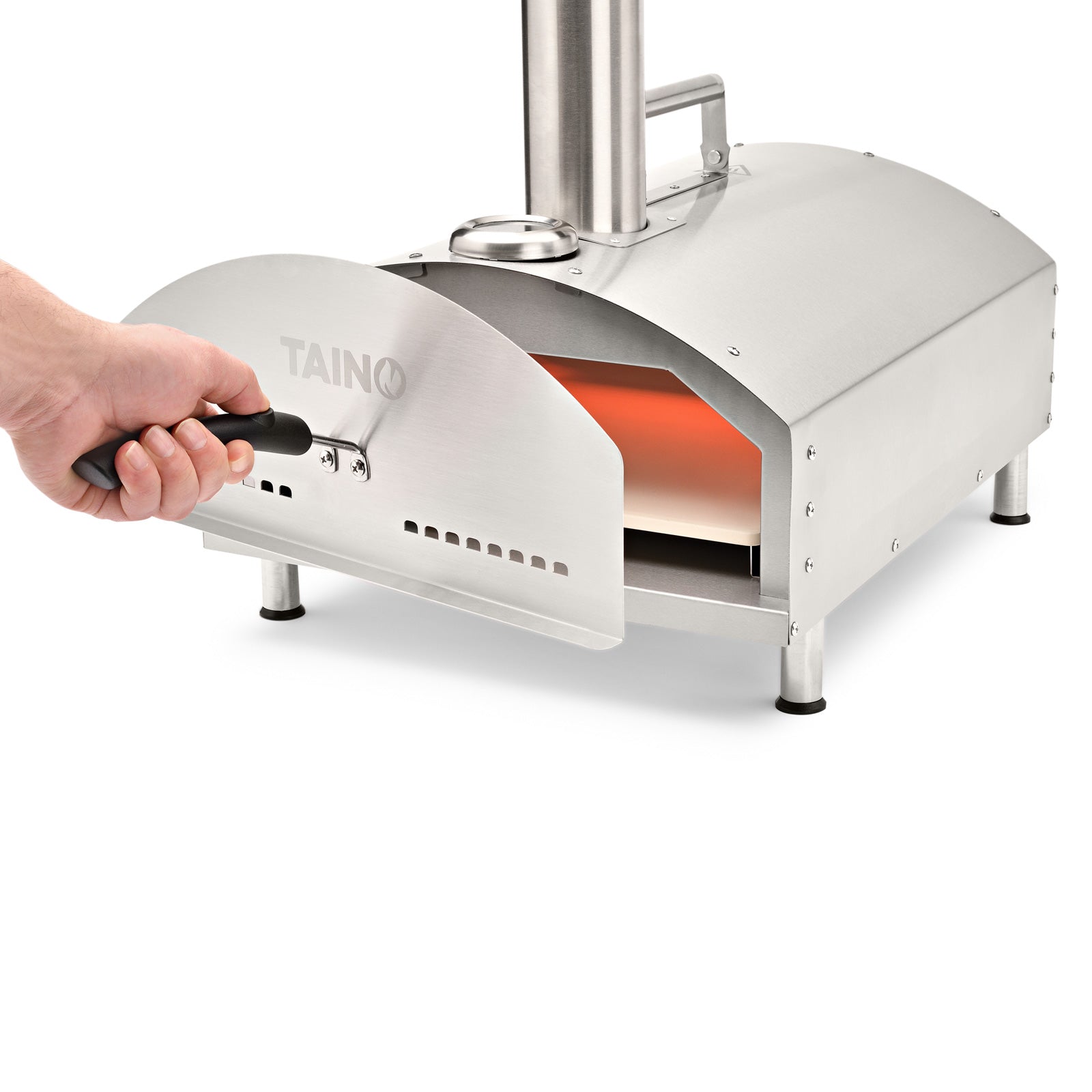 Set Pizzaofen STONEY + Pizzaschneider