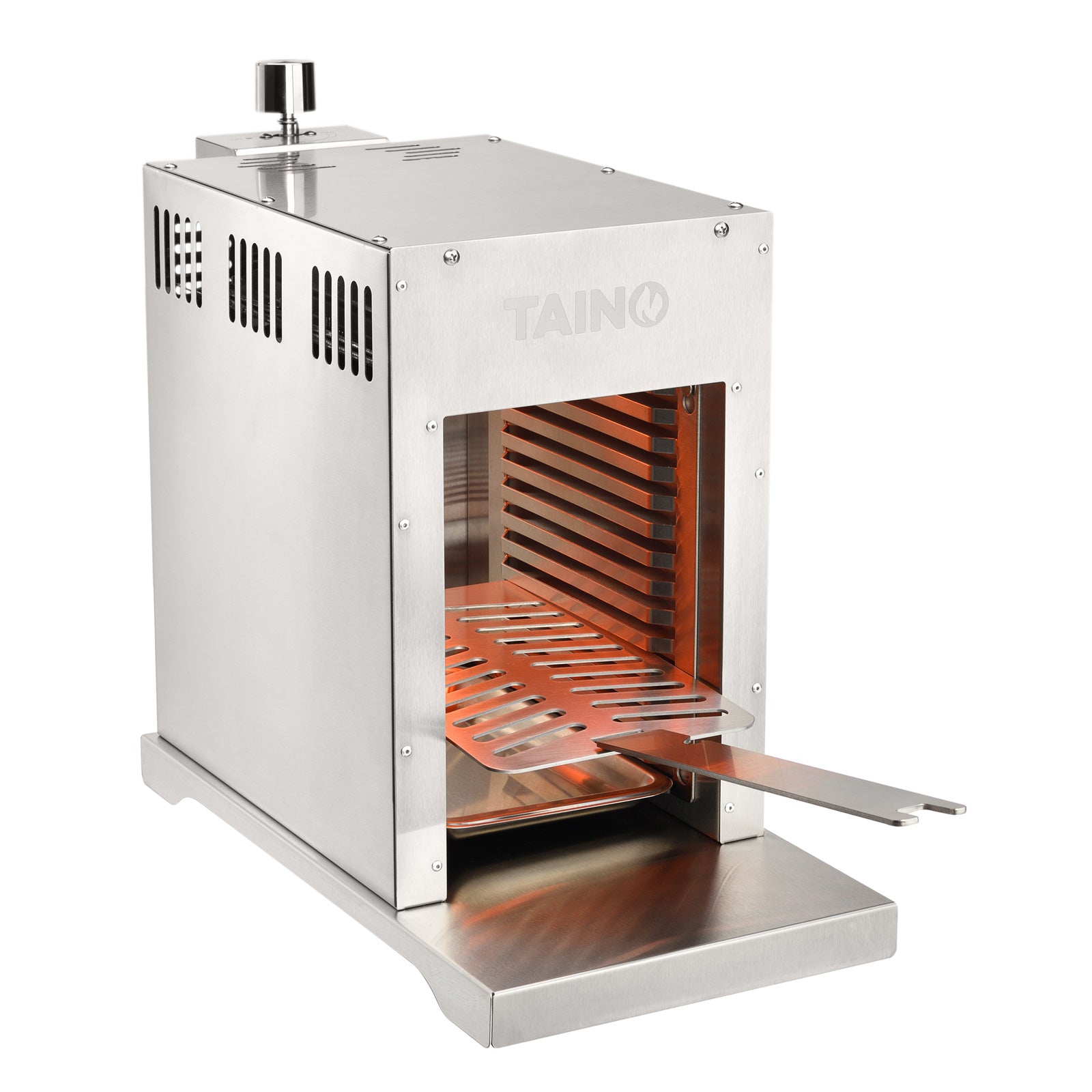 TAINO Edelstahl Oberhitzegrill Gas 800 Grad - Grillrost