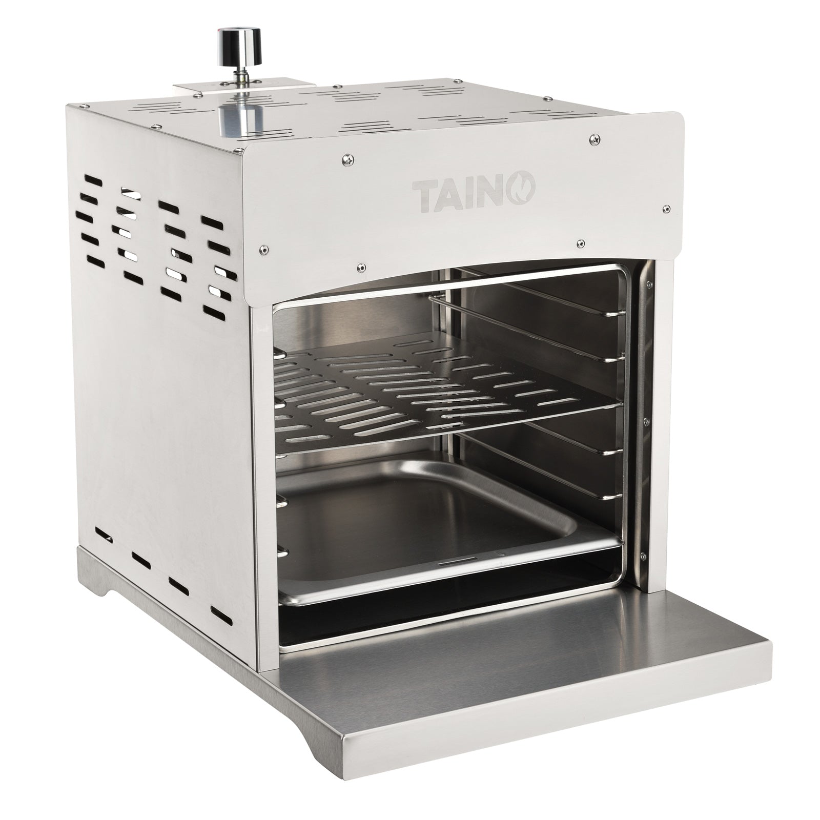 TAINO Edelstahl Oberhitzegrill XXL Gas 800 Grad - Garraum