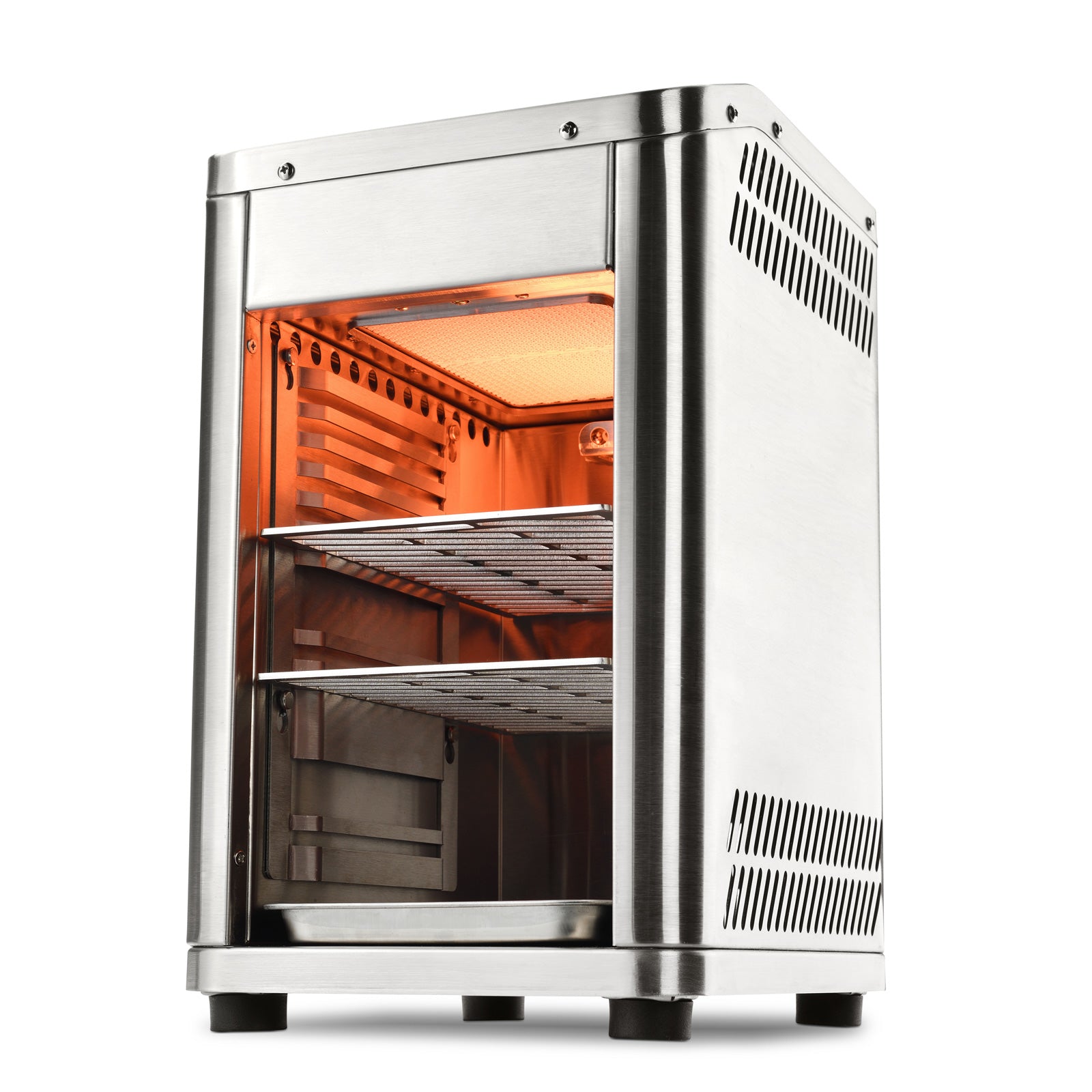 Design Oberhitzegrill Edelstahl