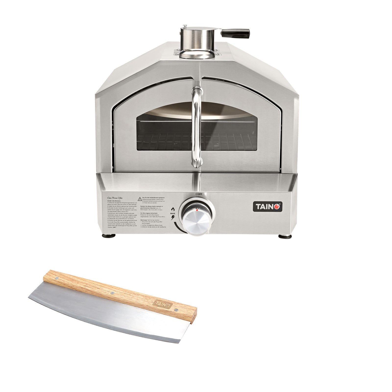 Set Pizzaofen Django + Pizzaschneider (93570+90099)
