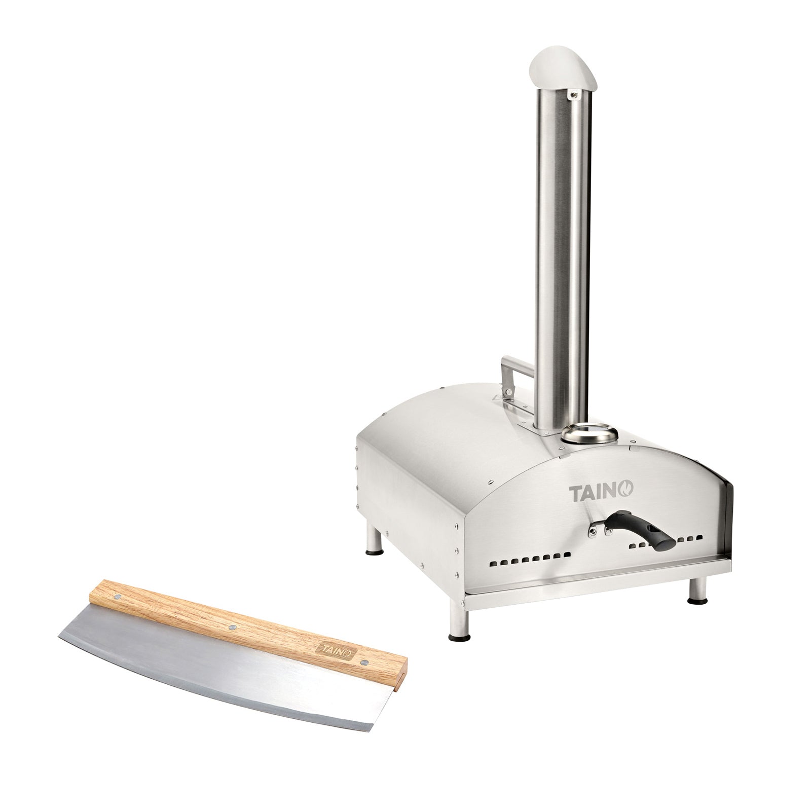 Set Pizzaofen STONEY + Pizzaschneider