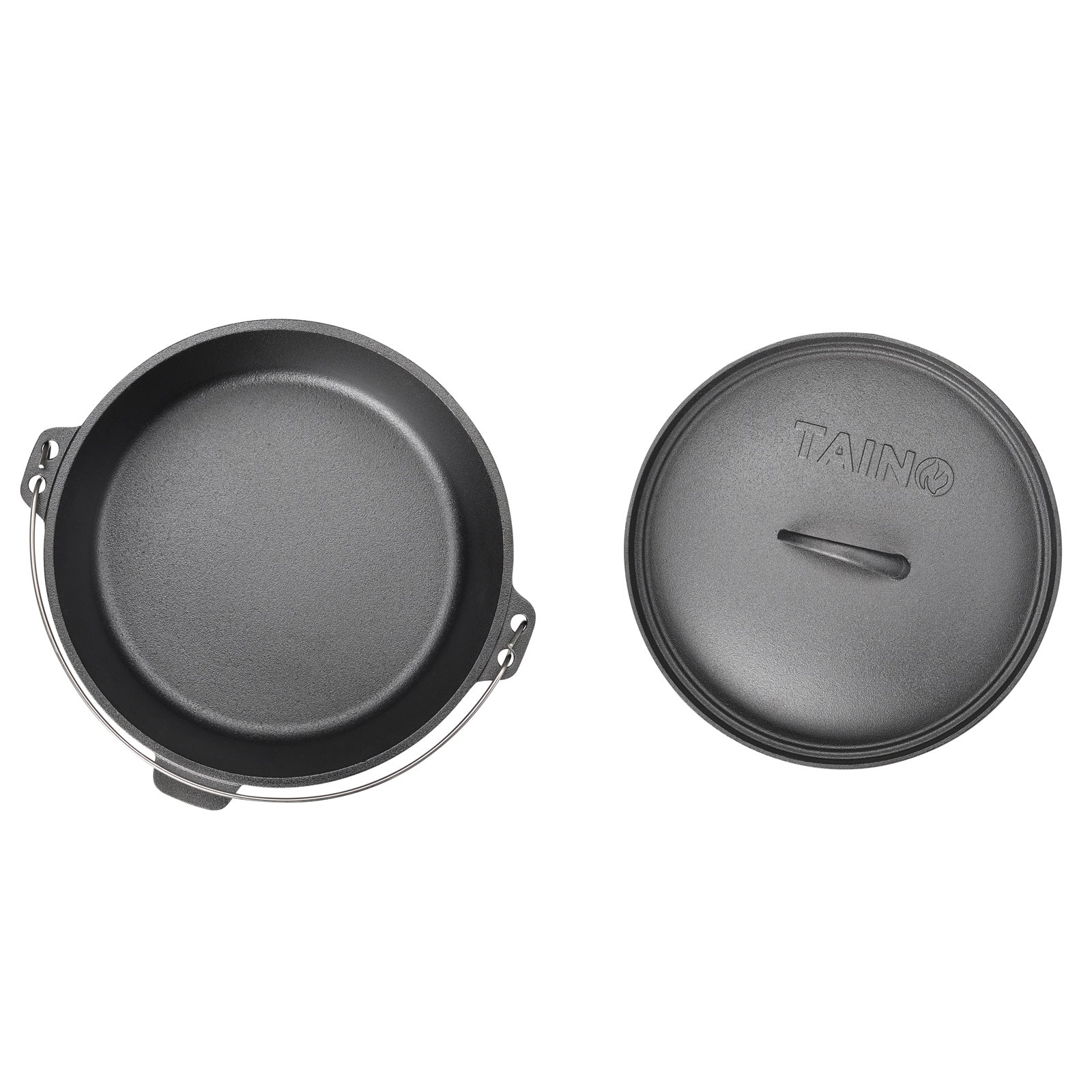 TAINO Dutch Oven Set 6 Liter mit Deckel 5