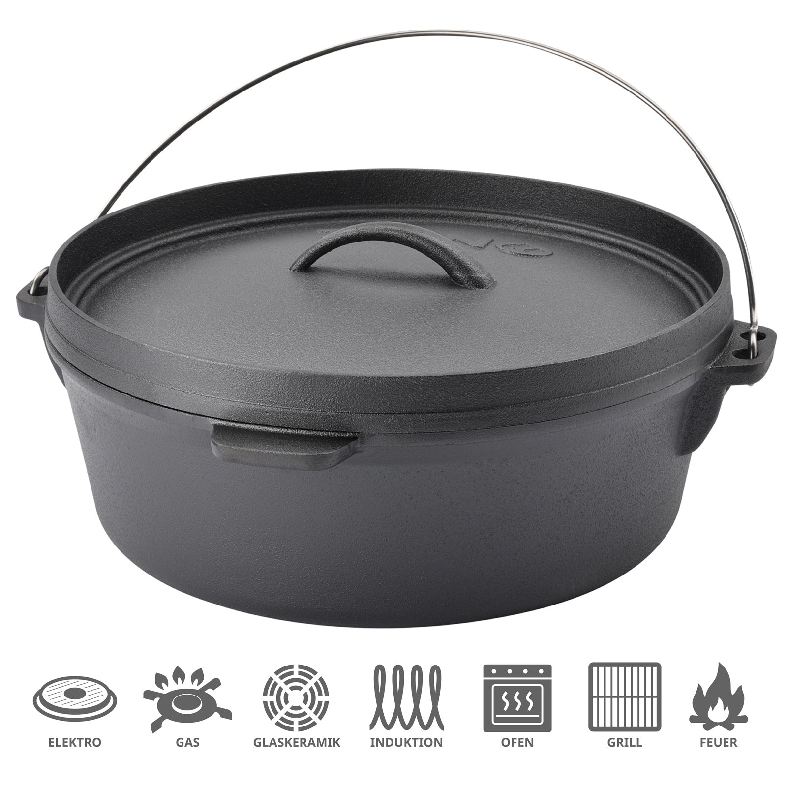 TAINO Dutch Oven Set 6 Litermit Deckel - 1