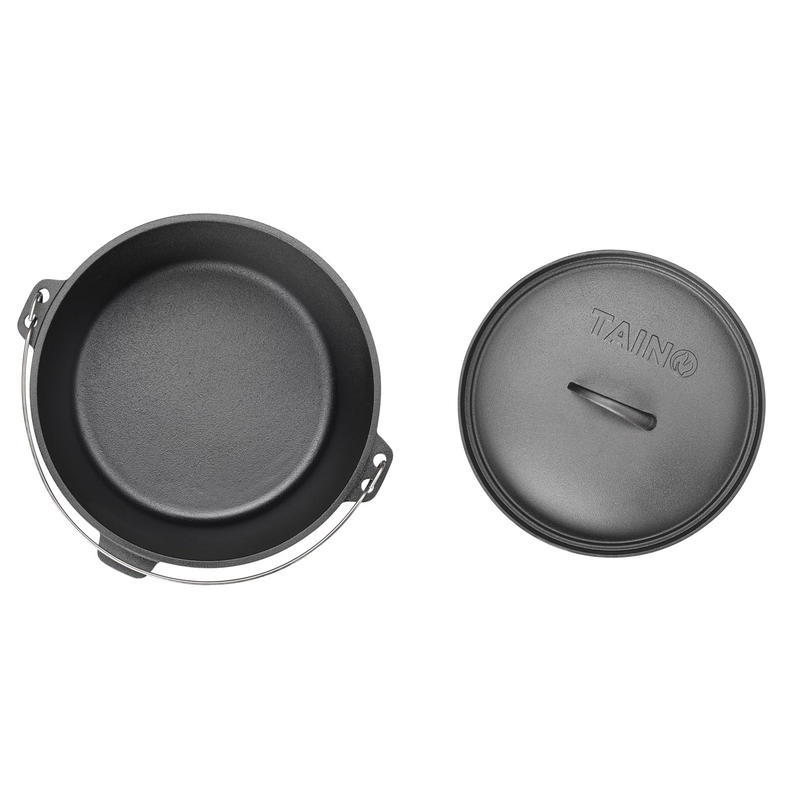 TAINO Dutch Oven Set 8 Liter mit Deckel 4