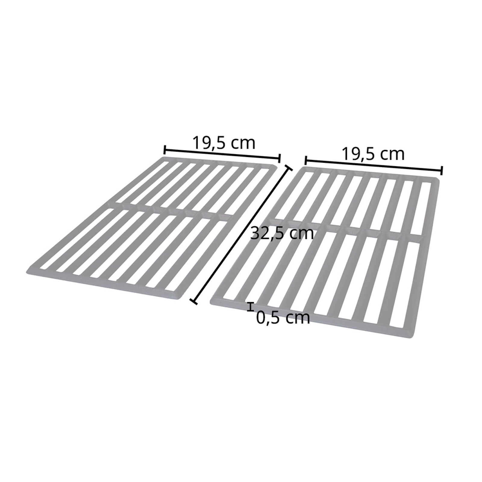 Set PLATINUM COMPACT + Gusseisen-Rost
