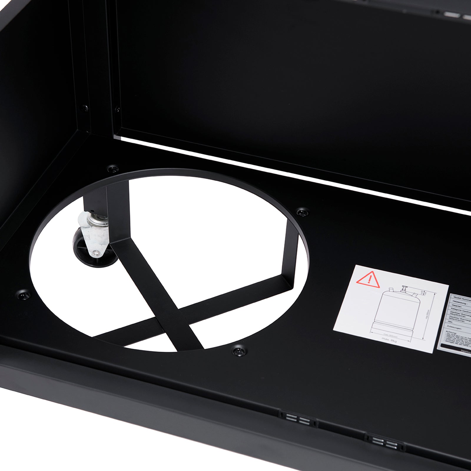 Set RED 4+1 + Grillplatte + Gasregler + Grillbesteckkoffer
