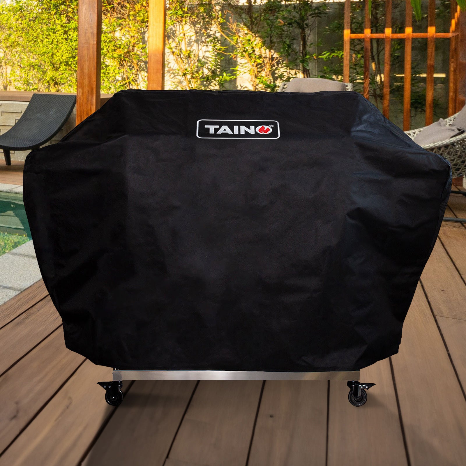 Set PLATINUM YAMARA DARK 6+2 Gasgrill + Abdeckhaube