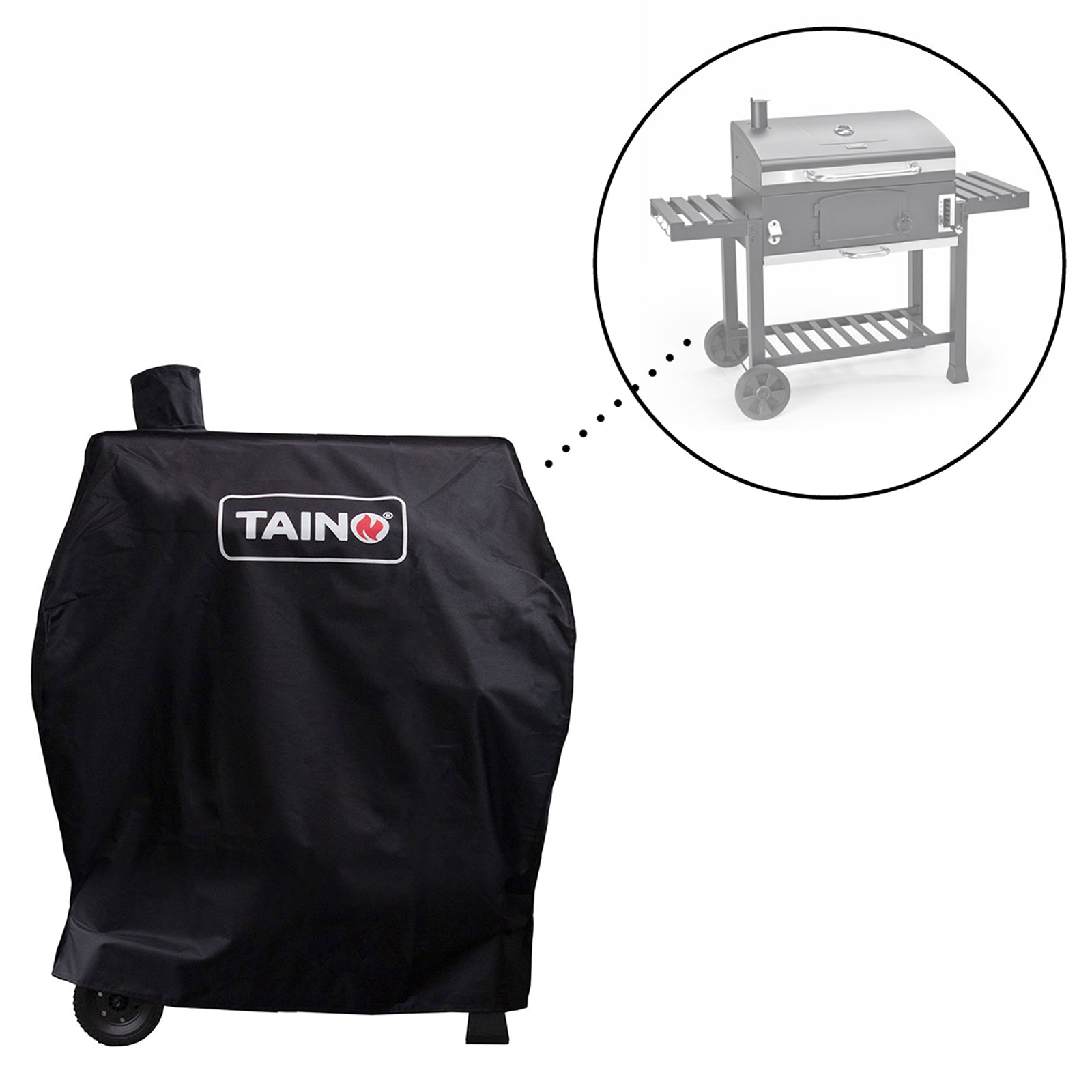 TAINO HERO XXL Abdeckhaube - Symbolbild mit Grill