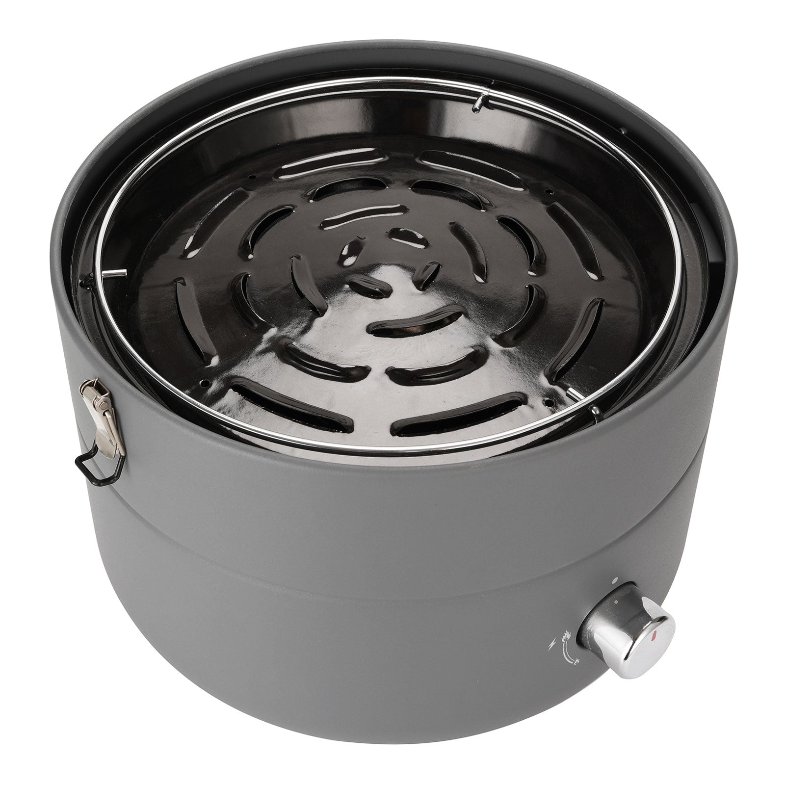 TAINO Grill-to-Go Camping Gasgrill für unterwegs - Brennerabdeckung