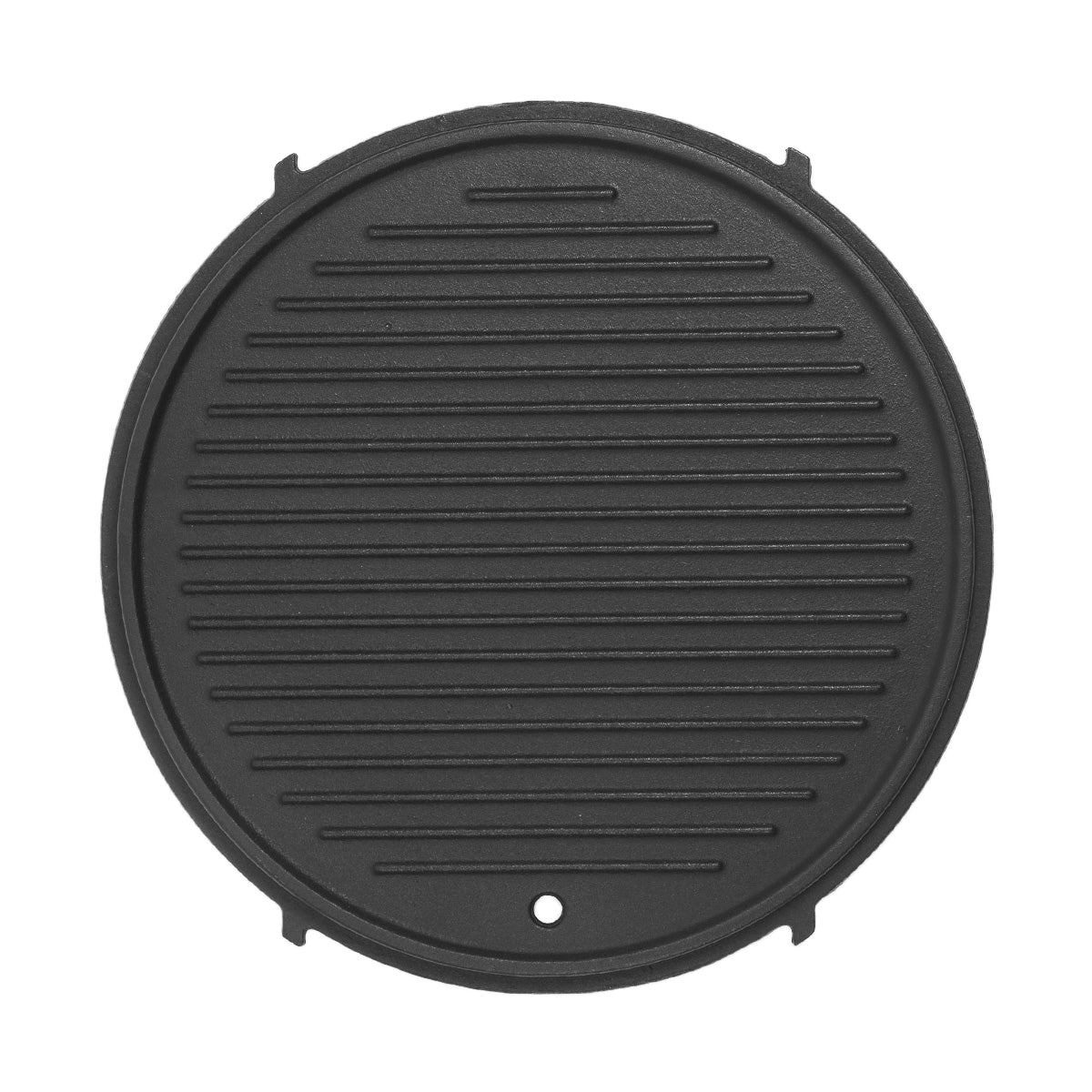 Geriffelte Seite der Grillplatte für TAINO Grill-to-Go