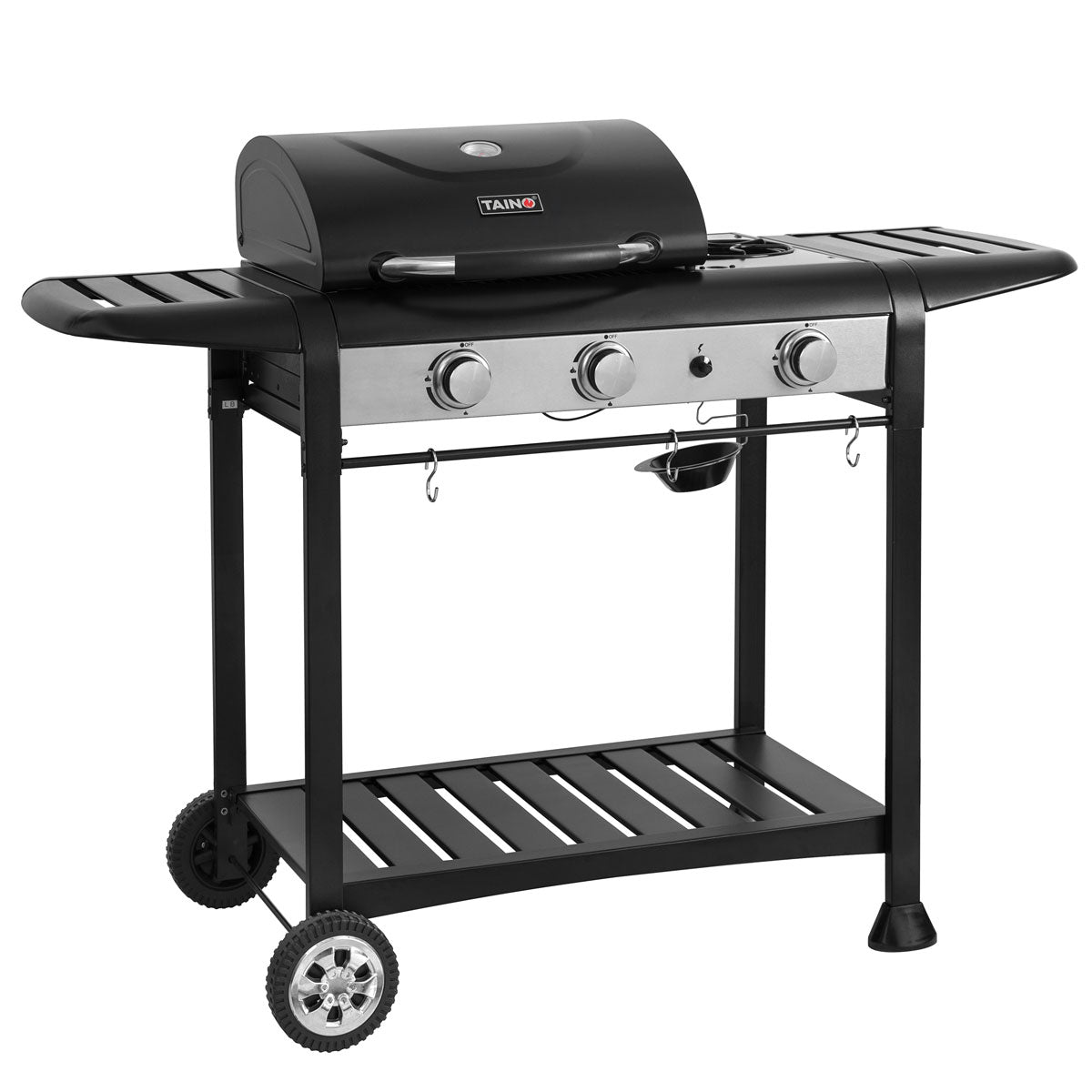 BASIC Plancha 2+1 - 2-Brenner Gasgrill + Plancha