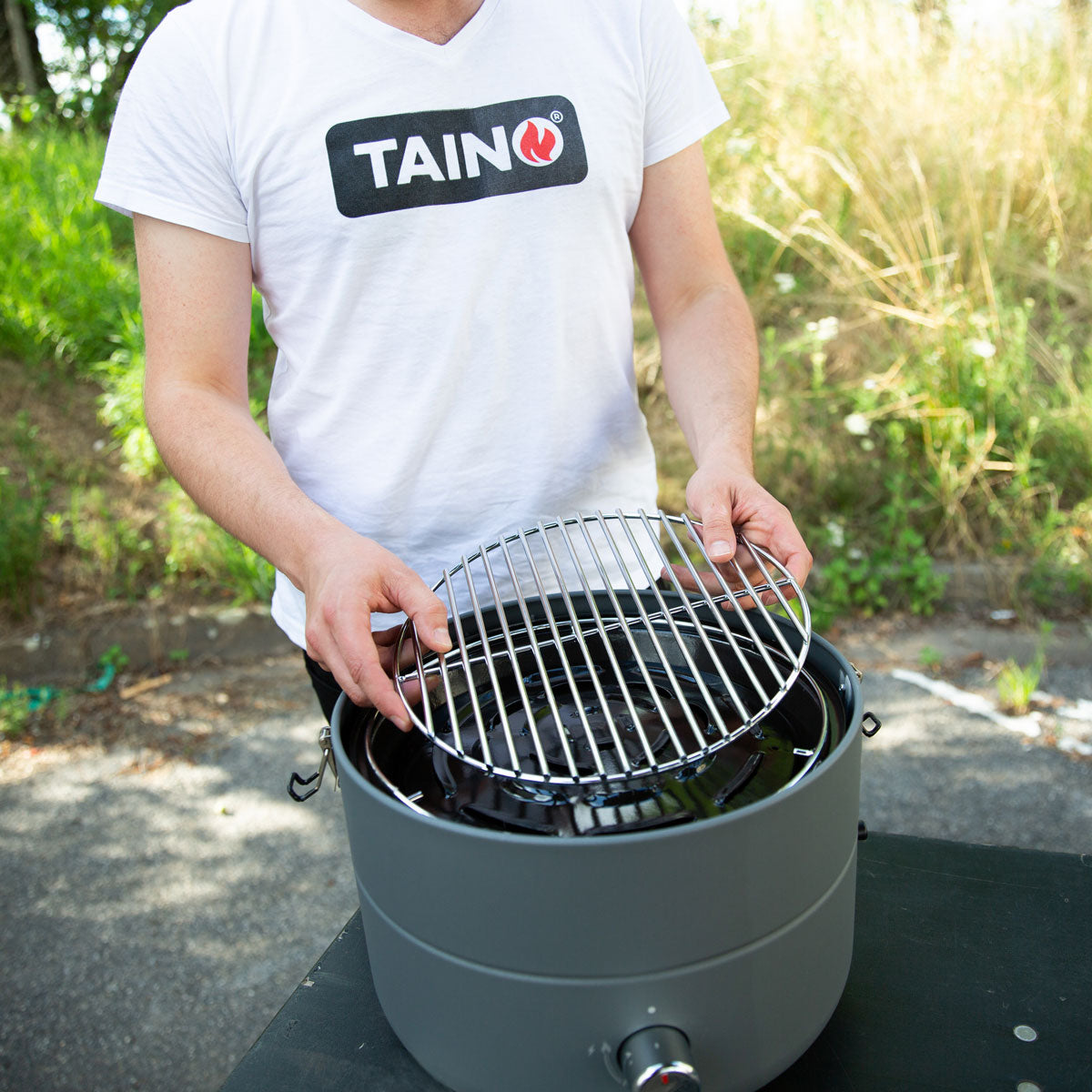 TAINO Grill-to-Go Camping Gasgrill für unterwegs - Ambiente outdoor
