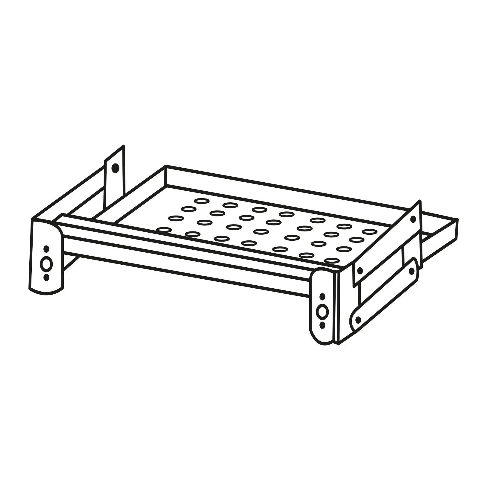 Ersatzteil Nr. 11 Höhenverstellbarer Holzkohlerost HERO XL